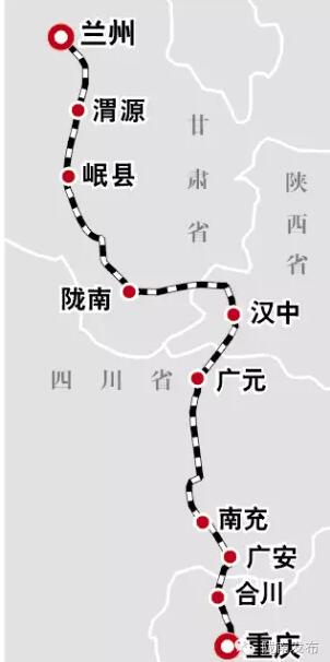 最新！蘭渝鐵路路基工程完成，廣元至重慶北段項(xiàng)目招標(biāo)