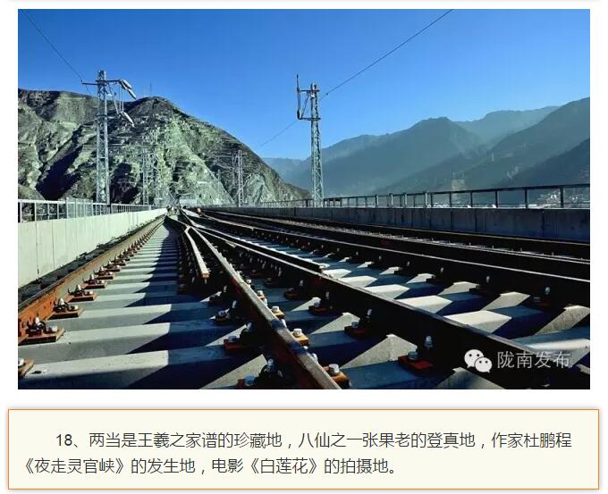 蘭渝鐵路最早由孫中山先生提出？在隴南，你不知道的事兒還有……