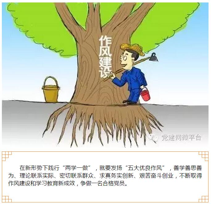 “兩學(xué)一做”:合格黨員應(yīng)有的好作風