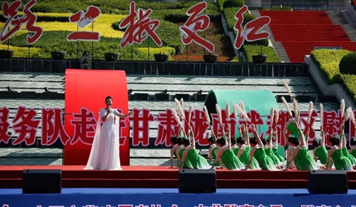 2019武都花椒產(chǎn)銷對接（電商）洽談會(huì)在階州廣場隆重開幕~