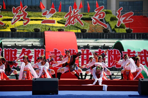 2019武都花椒產(chǎn)銷對接（電商）洽談會(huì)在階州廣場隆重開幕~