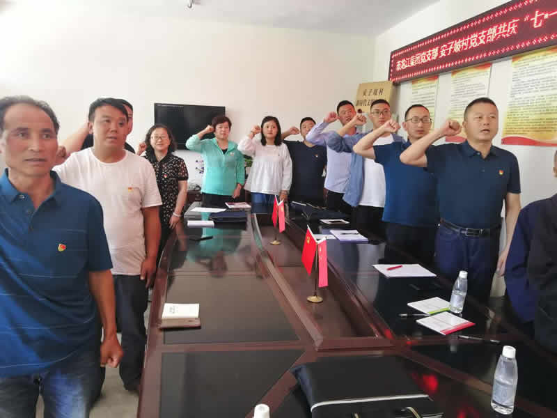 “感黨恩、憶黨史”，--市龍江城鄉(xiāng)發(fā)展集團(tuán)公司開展慶祝建黨99周年主題黨日活動(dòng)